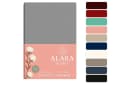 ALARA HOME Spannbettlaken 100% Baumwolle Jersey Grau Bild 2