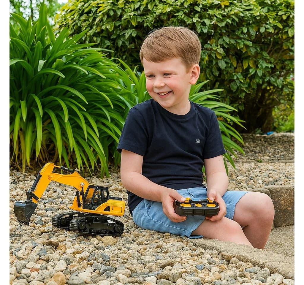 ALARA TOYS RC-Bagger Ferngesteuert mit Lichtfunktion 1-tlg.