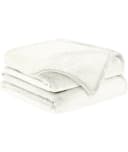 BARBONS Wohndecke Flauschige Kuscheldecke Weiß Polyester Bild 2
