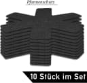 Emmy Home Pfannenschoner aus Filz 10-tlg. Schwarz Bild 1