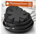 Emmy Home Pfannenschoner aus Filz 10-tlg. Schwarz Bild 2