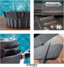 Emmy Home Pfannenschoner aus Filz 10-tlg. Schwarz Bild 3