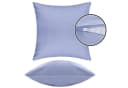 Pataya Kissenbezug 100% Baumwolle Jersey 2er-Set Blau Bild 4