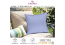 Pataya Kissenbezug 100% Baumwolle Jersey 2er-Set Blau Bild 5