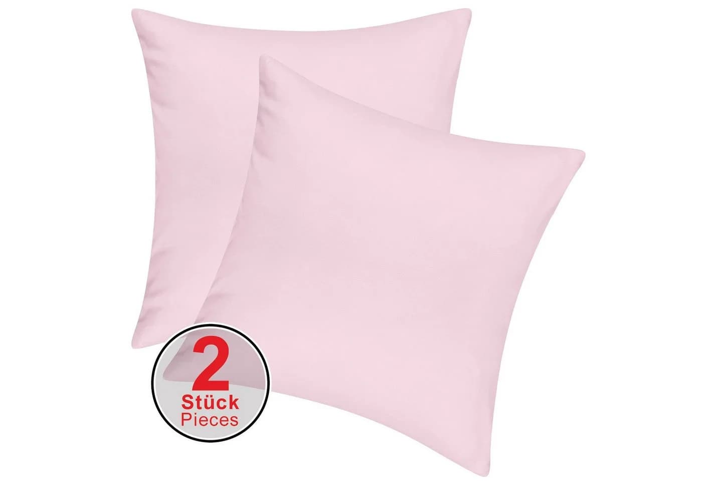 Pataya Kissenbezug 100% Baumwolle Jersey - Vielseitige Farben & Größen