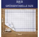 BRB Geschirrtuch Baumwolle 100% 50x70cm Blau Anthrazit Bild 1
