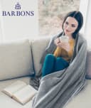 BARBONS Wohndecke Grau Flauschig 100% Polyester Bild 4