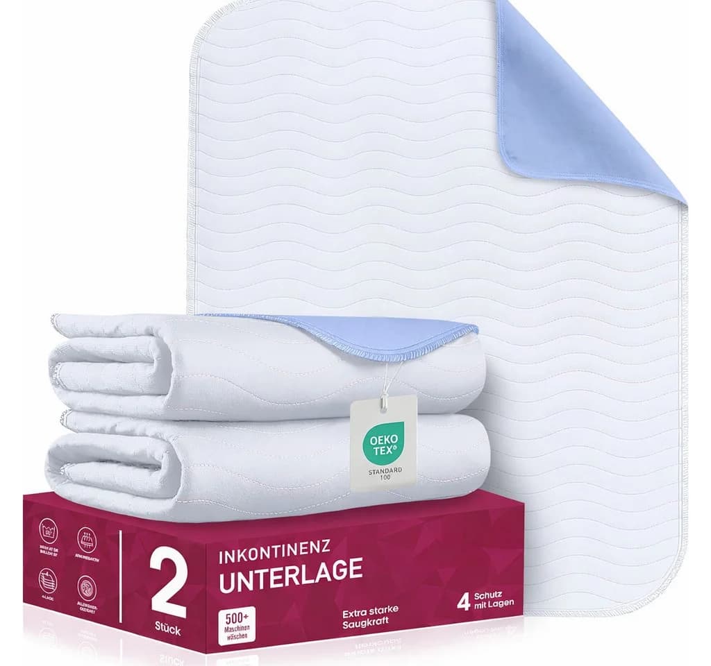PTY HOME Inkontinenzauflage Premium Bett wasserdichte Matratzenauflage - Bild 2