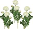 Creativ Green Kunstblume Ranunkel 6er Set Beige 40cm Bild 4