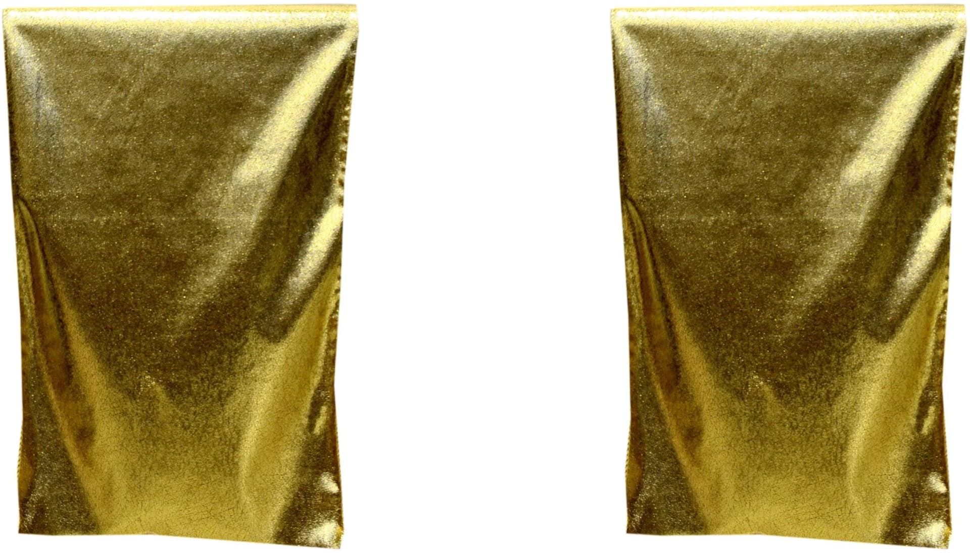 Creativ Deco Tischläufer Goldfarben 180x33 cm Polyester