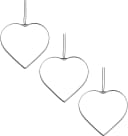 CREATIV DECO Dekohänger Schwarz Metall mit Lederband Bild 3