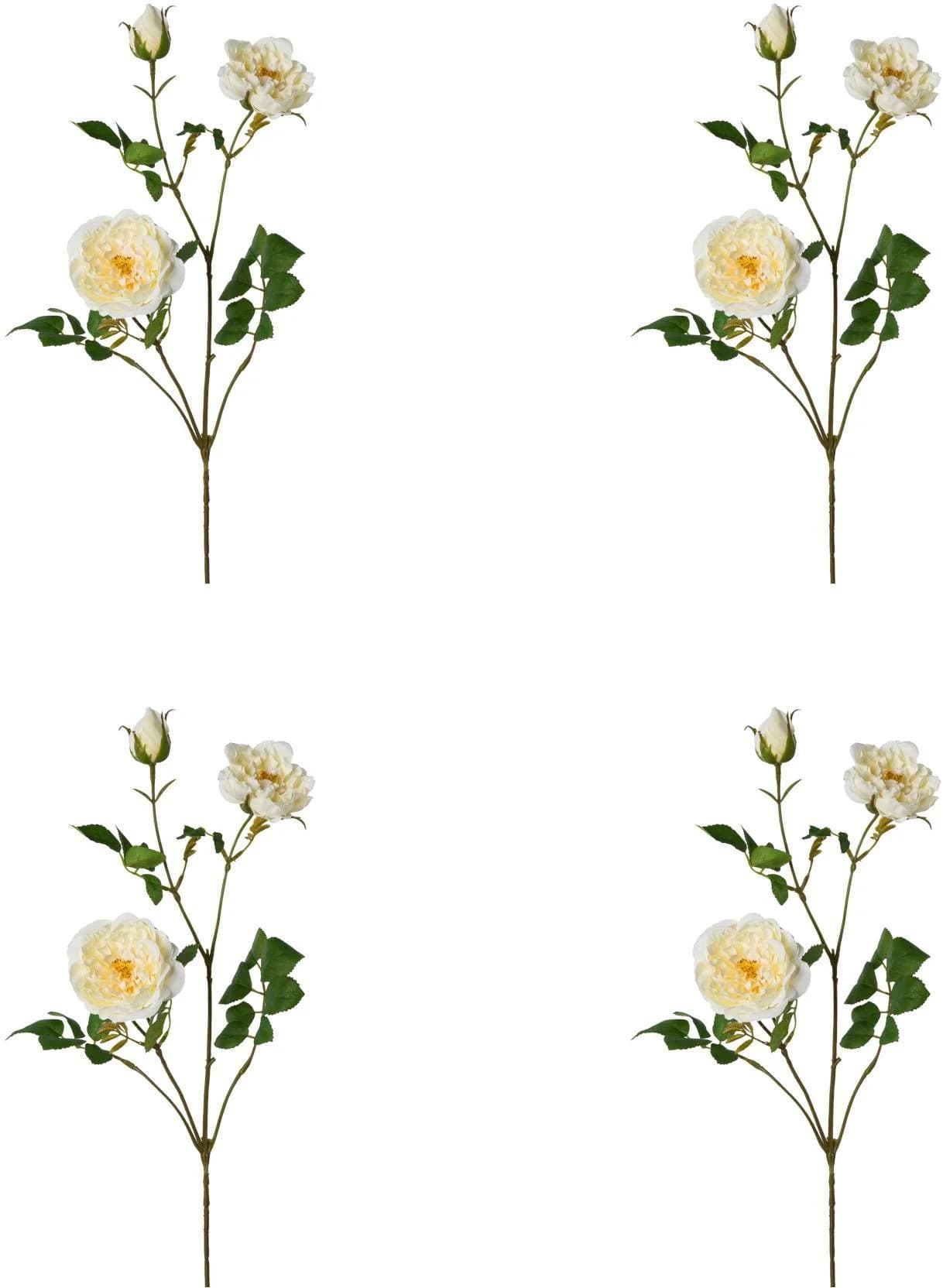 Kunstblume CREATIV GREEN "Rosenzweig" Champagner