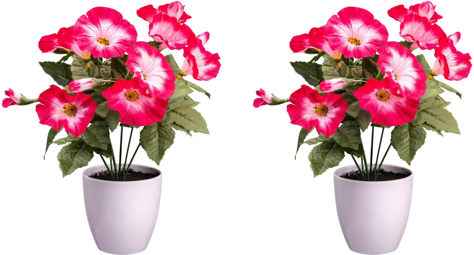 Creativ Green Kunstblume Petunie Pink 28cm 2er Set