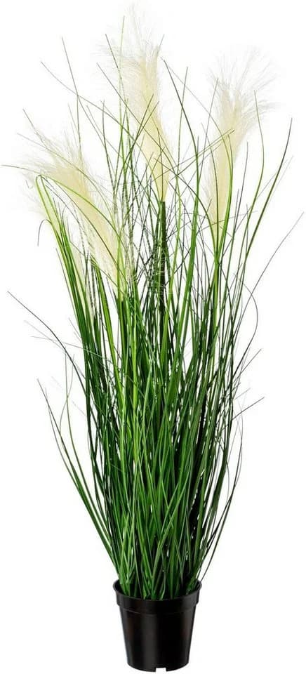 Kunstgras Pampasgras Gras, Creativ Green, Höhe 92 cm