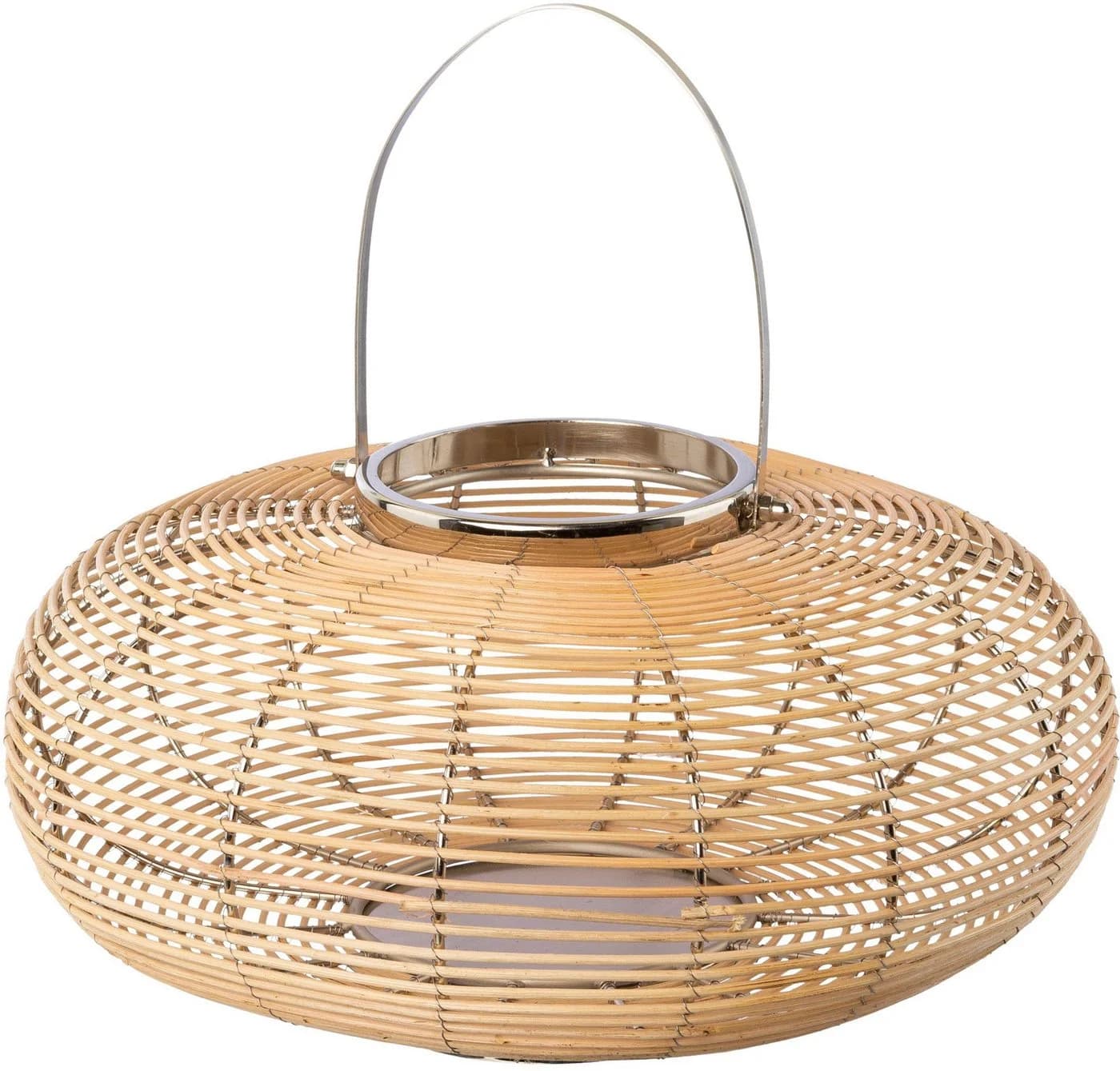 CREATIV HOME Windlicht Laterne ALEGRE braun Naturweide