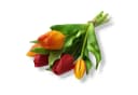 Gasper Künstlicher Tulpenbund 5er Orange-Rot Bild 1