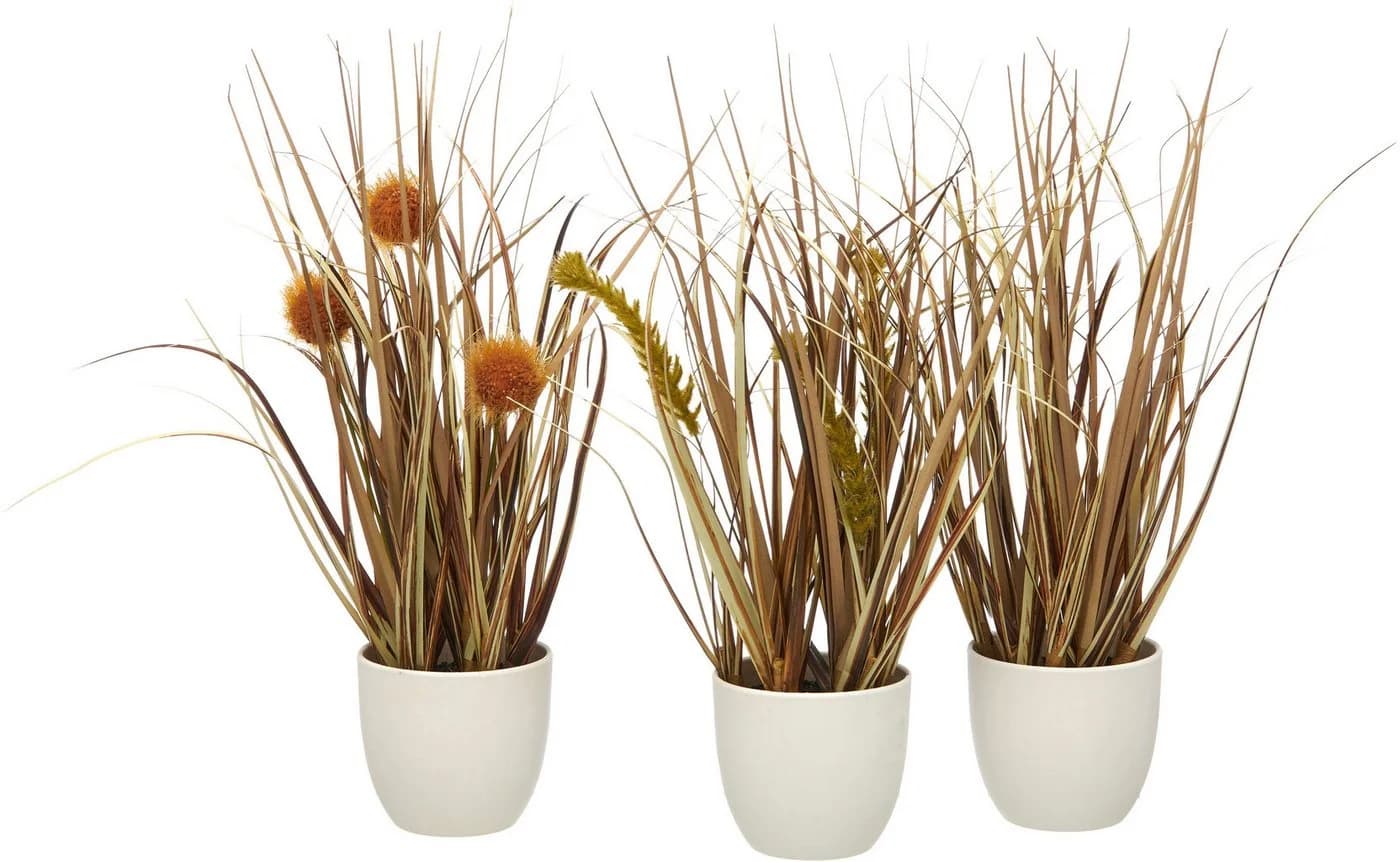 Stilvolle Kunstpflanze in Beige - Bild 2