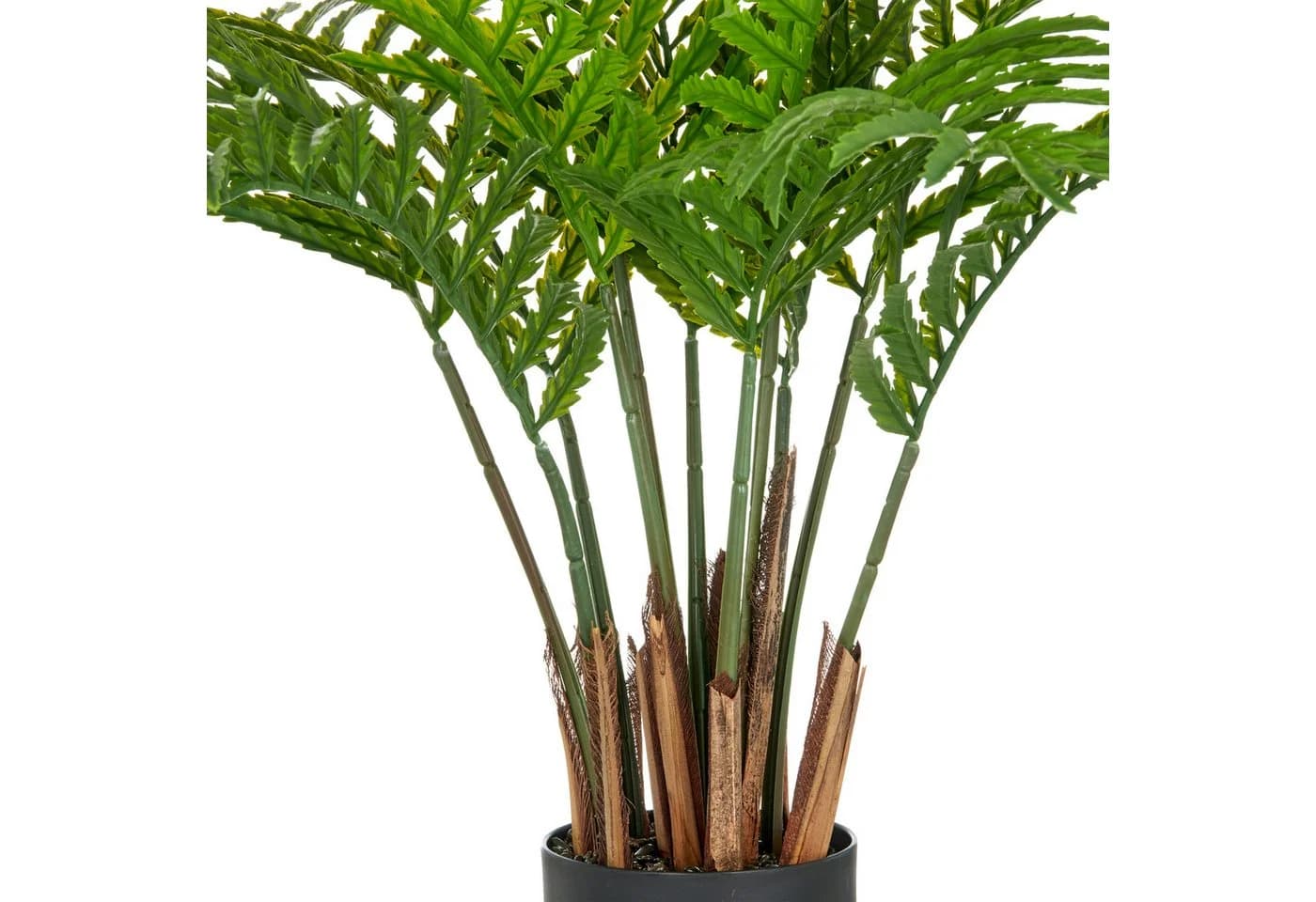 Creativ green Kunstpflanze Sumpf-Lappenfarn Grün 80 cm