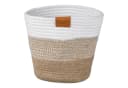 Creativ home Übertopf 2er Set Jute Baumwolle Bild 1