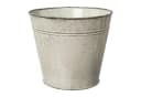 Creativ home Übertopf-Set 3-tlg. Metall Creme/Grau Bild 3