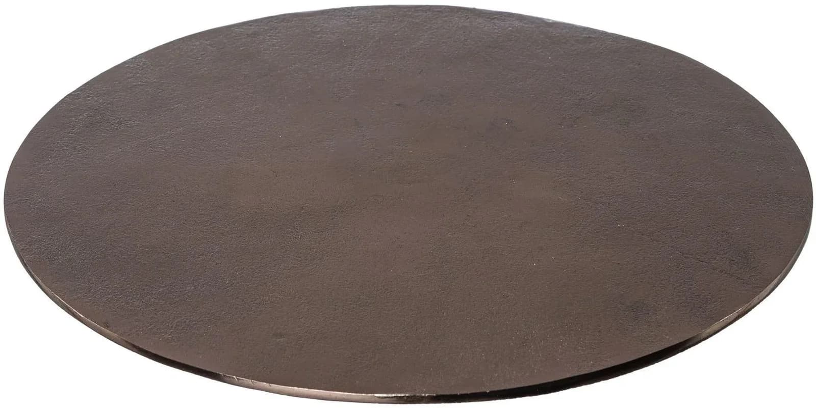Platzteller CREATIV HOME Anthrazit Aluminium Untersetzer