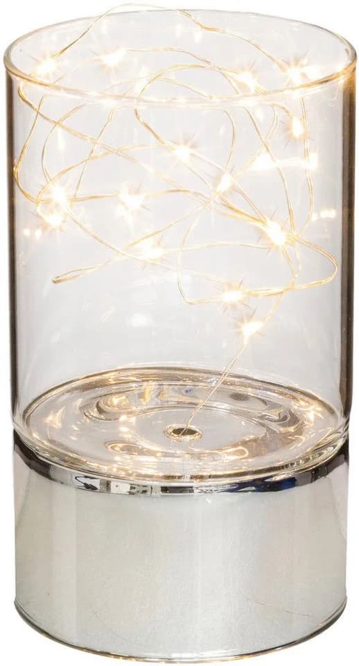 LED-Dekofigur Creativ Home Dekosäule Klar mit LED-Beleuchtung - Bild 2
