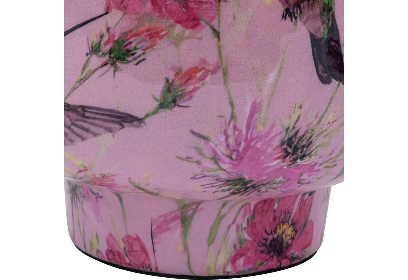 Übertopf CREATIV HOME Kolibridekor Rosa