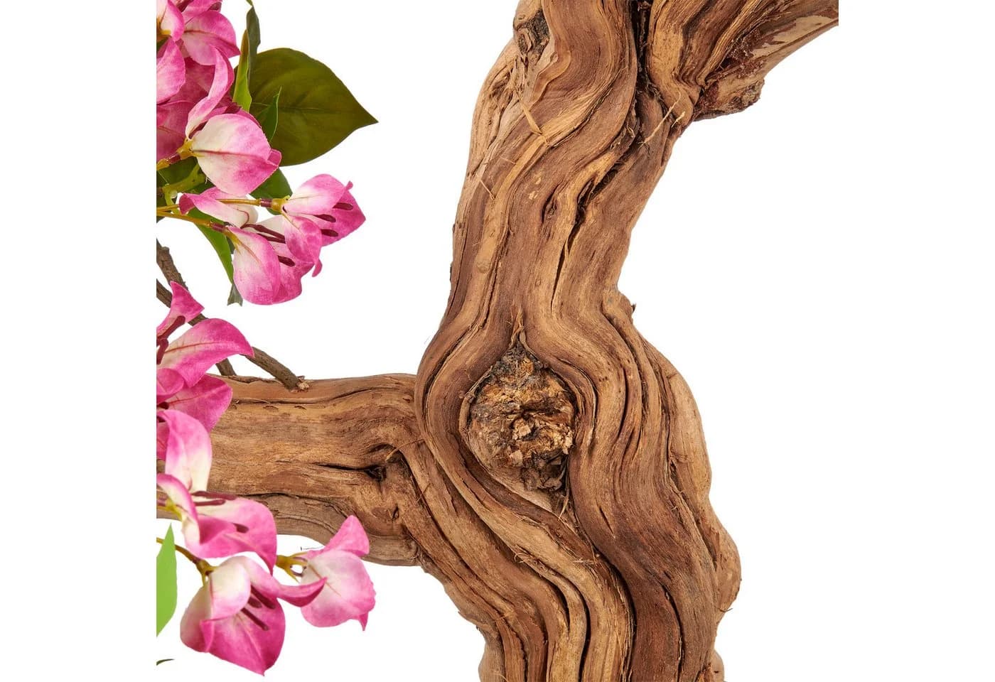 Creativ Green Künstlicher Bougainvillea-Baum Rosa Schwarz 130cm - Bild 3