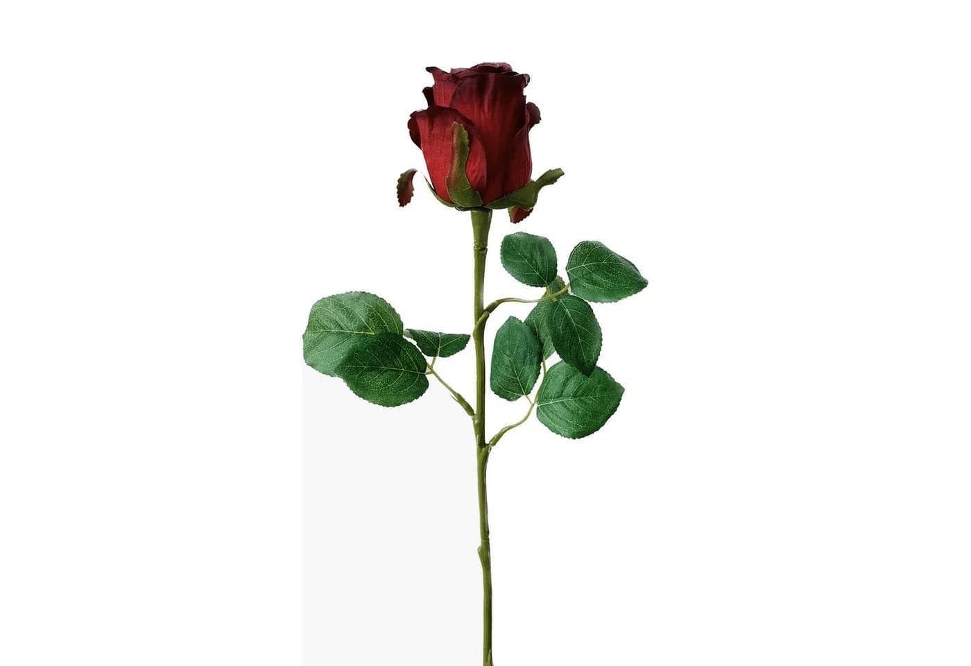 Kunstblume ROSE 51 cm, 1 Stück. ROT, Gasper - Bild 2
