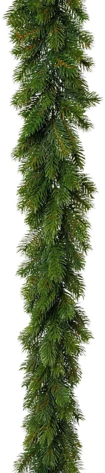 CREATIV DECO Tannengirlande Grün 120cm Kunststoff