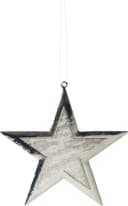 Creativ deco Baumbehang Weihnachtsdeko, Christbaumschmuck 6er Set mit Gravur-Optik Bild 1