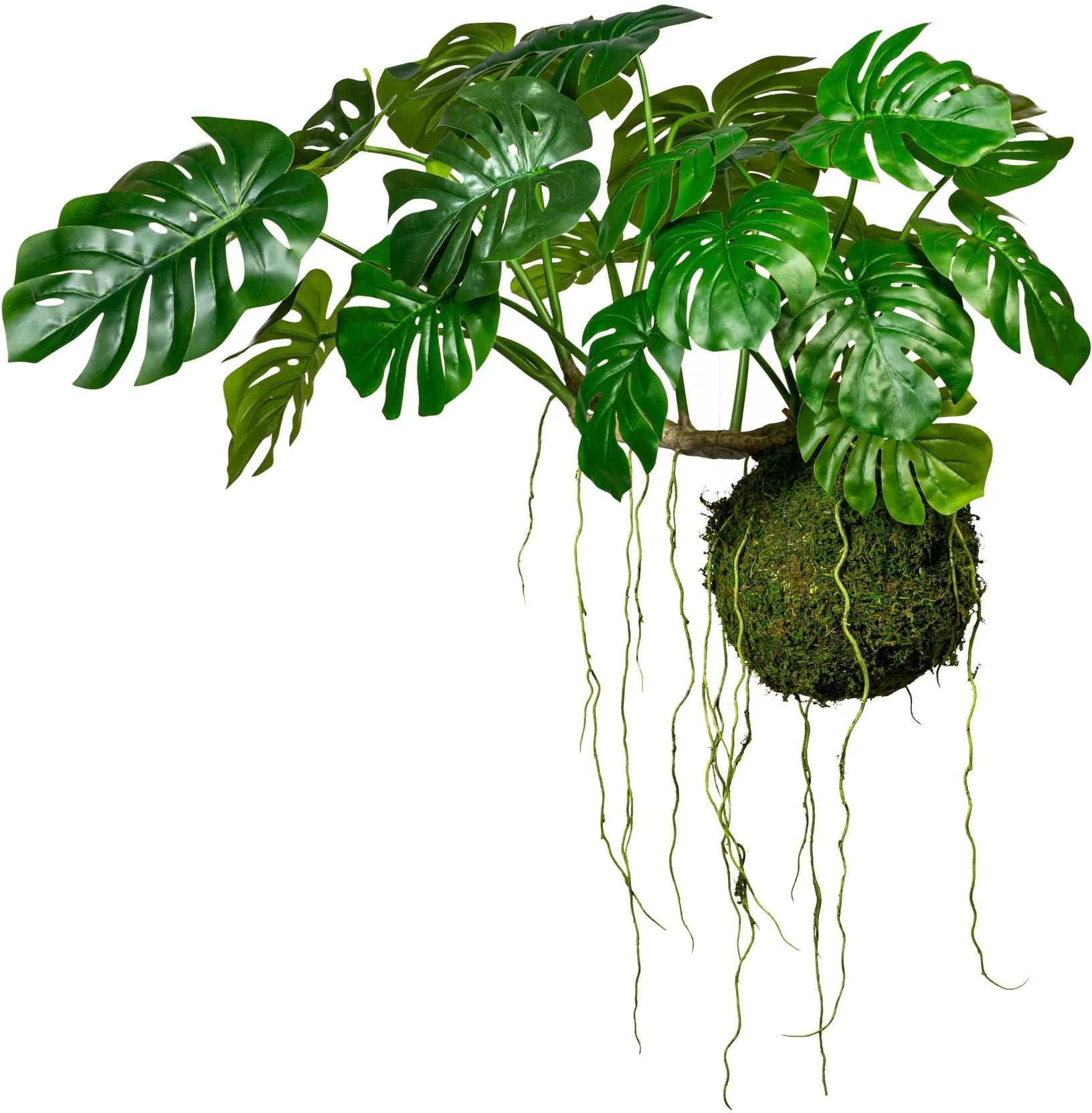 Creativ Green Kunstpflanze Splitphilodendron Grün