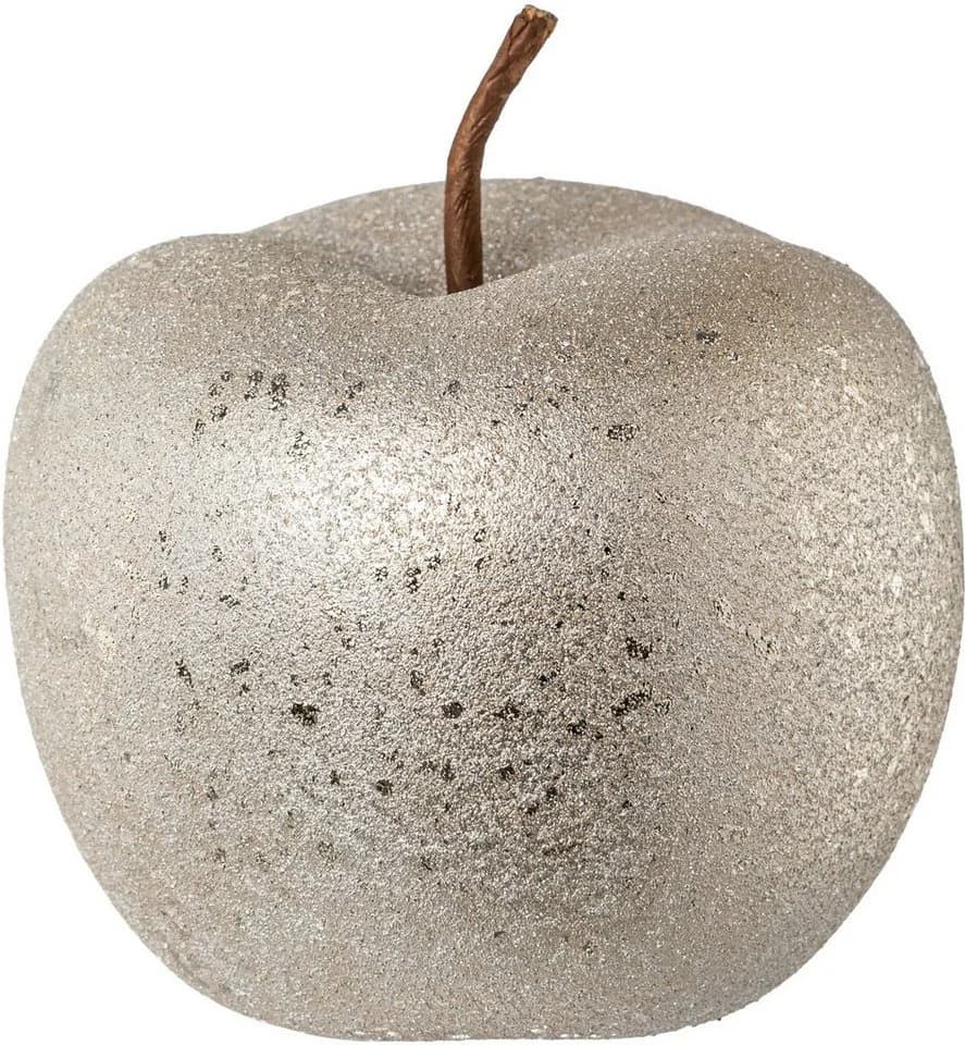 CREATIV DECO Weihnachtsdeko Dekofigur 3er Set Gold Keramik Glitzer