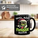 MoonWorks Keramiktasse mit Grinch Weihnachtsmotiv Schwarz Bild 3