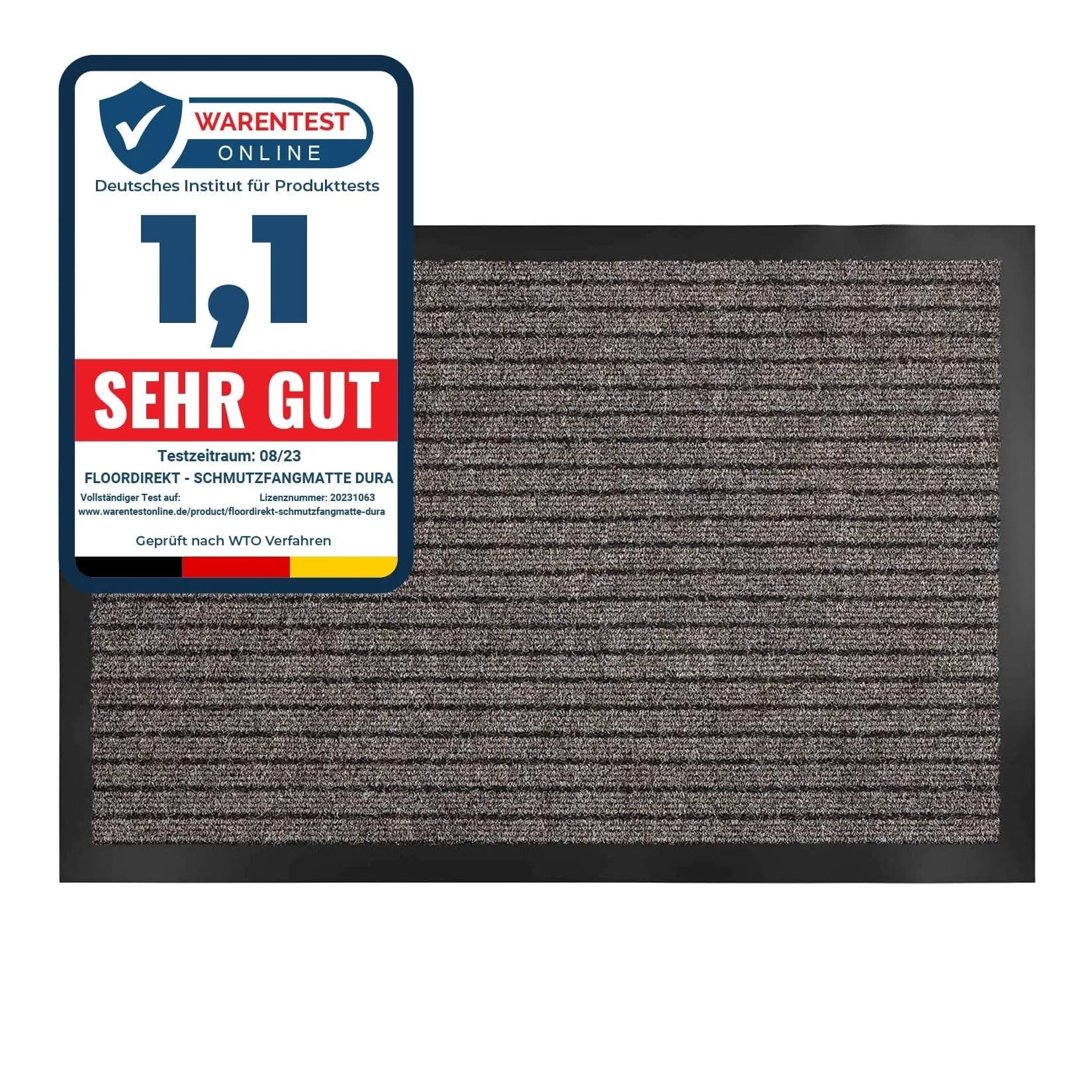Karat Schmutzfangmatte Dura Beige Hochbelastbar