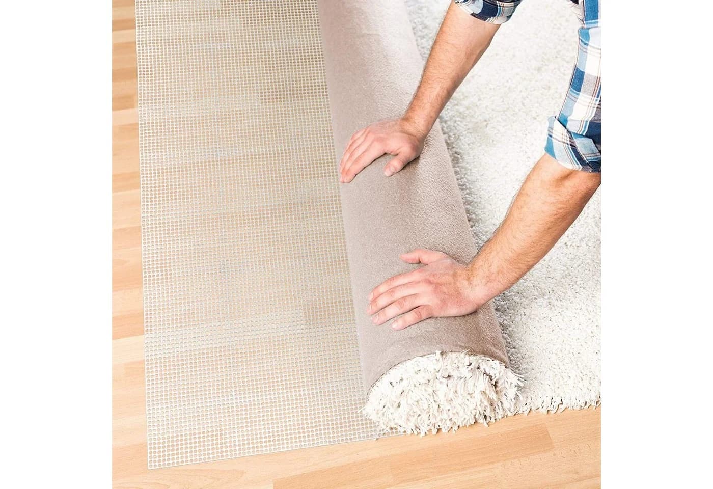 casa pura Antirutsch Teppichunterlage Rug Grip Weichschaum zuschneidbar