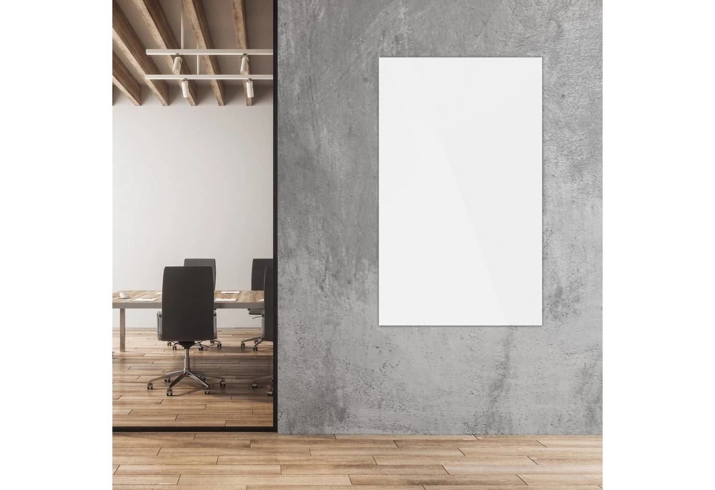 Master of Boards Glas-Whiteboard Pearlwhite rahmenlos magnethaftend - Bild 2
