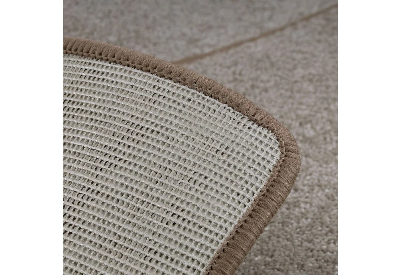 Floordirekt Hochflor-Bettumrandung Sundae Beige 3-tlg. Velours - Bild 3