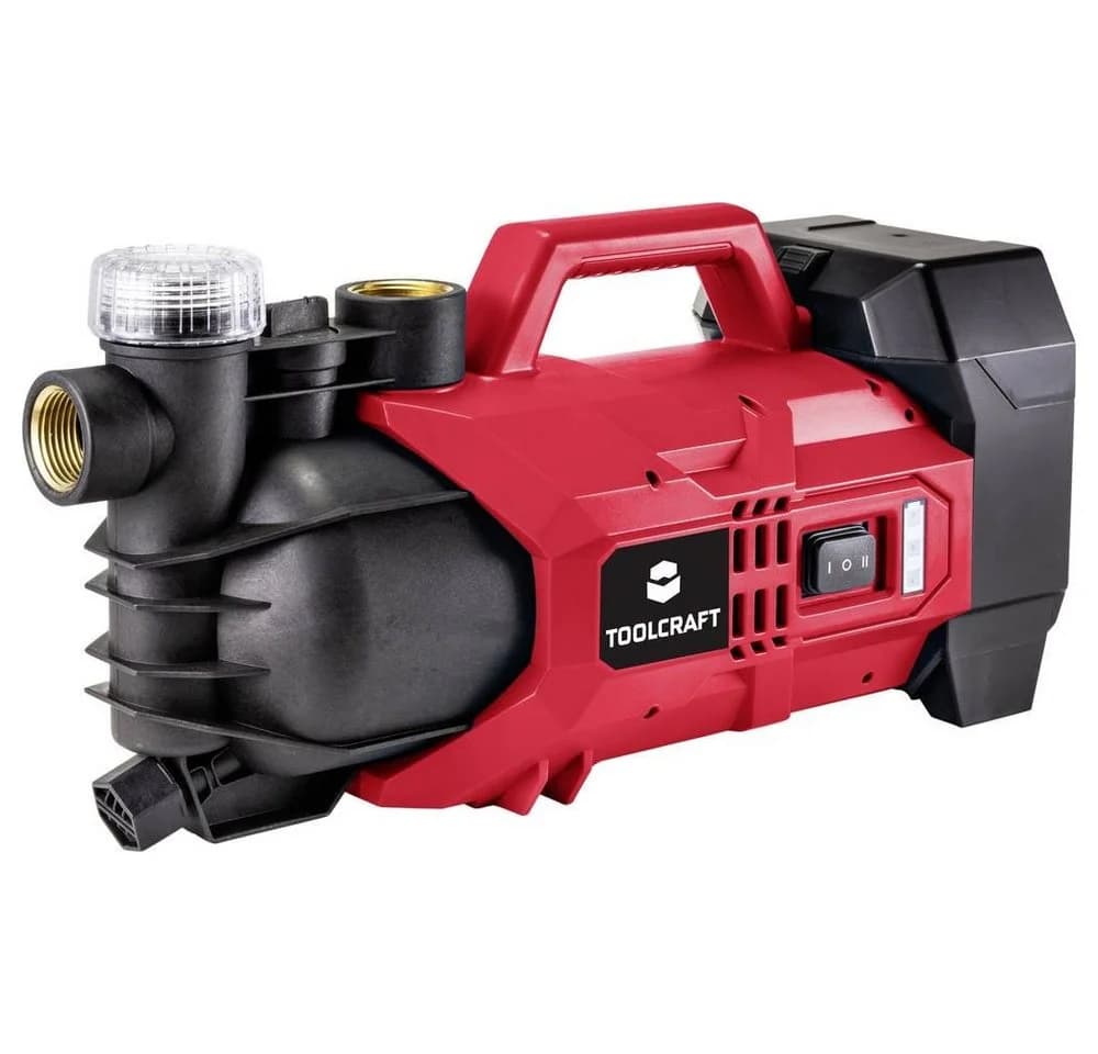 TOOLCRAFT Akku-Gartenpumpe 2800 l/h 22m - Bild 2