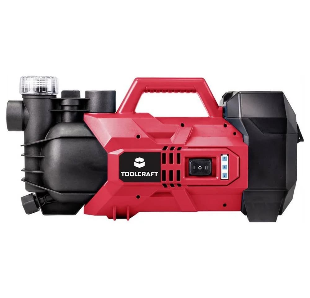 TOOLCRAFT Akku-Gartenpumpe 2800 l/h 22m - Bild 3