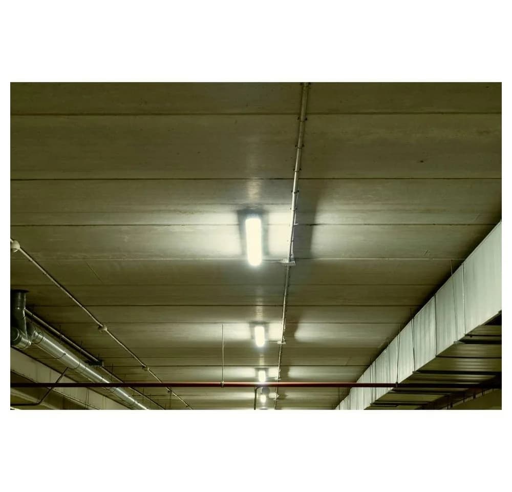 Sygonix LED-Feuchtraumleuchte LED G13 9W Naturweiß Grau - Bild 3