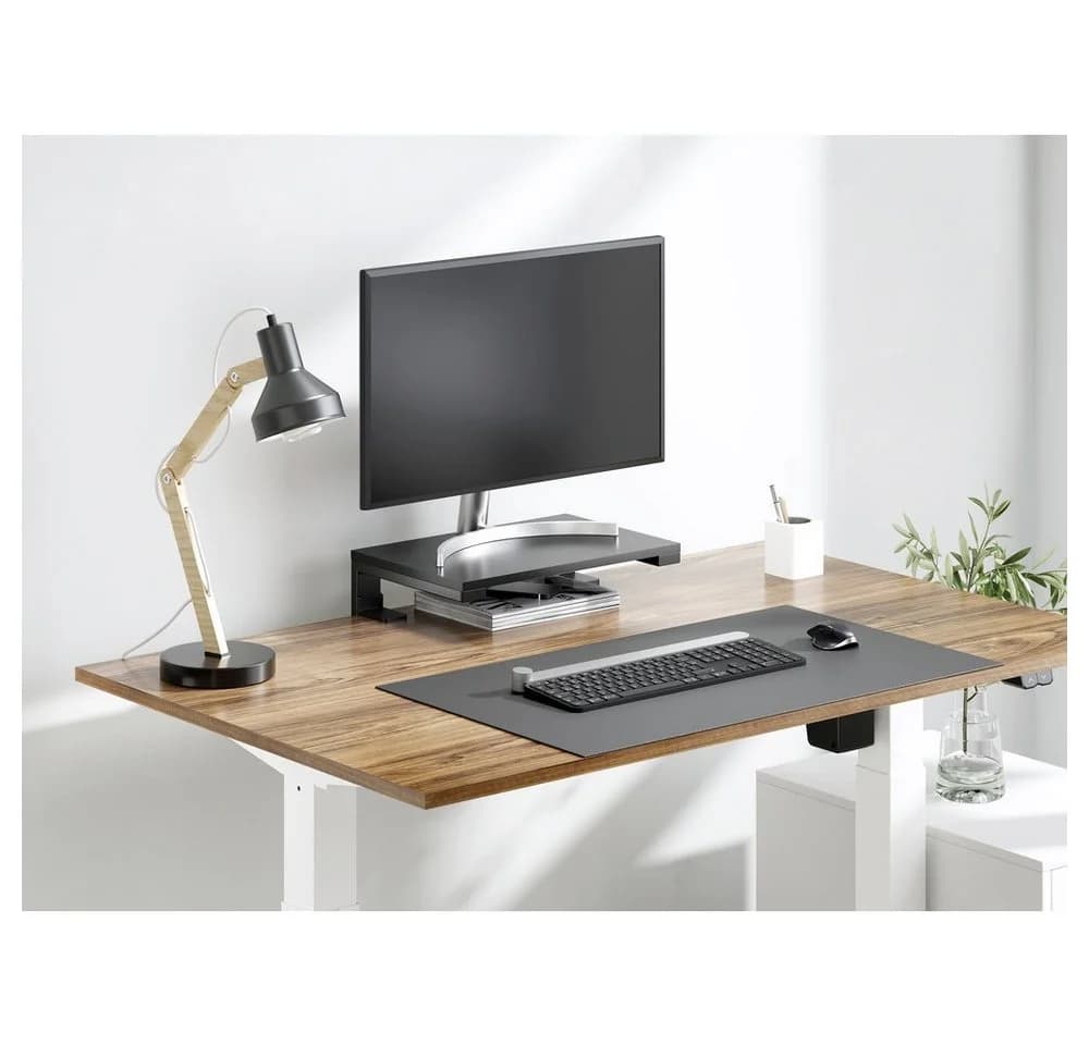 SpeaKa Professional Schreibtischaufsatz Monitor-Erhöhung Stahl