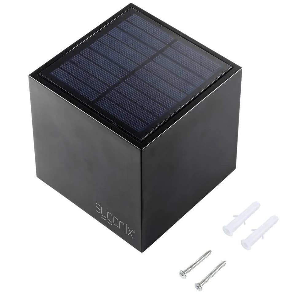 Sygonix Solar-Außenwandleuchte Schwarz Modern IP44 - Bild 4