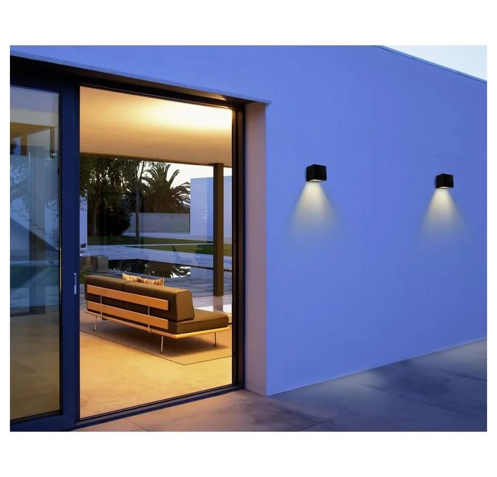 Sygonix Solar-Außenwandleuchte Schwarz Modern IP44 - Bild 5
