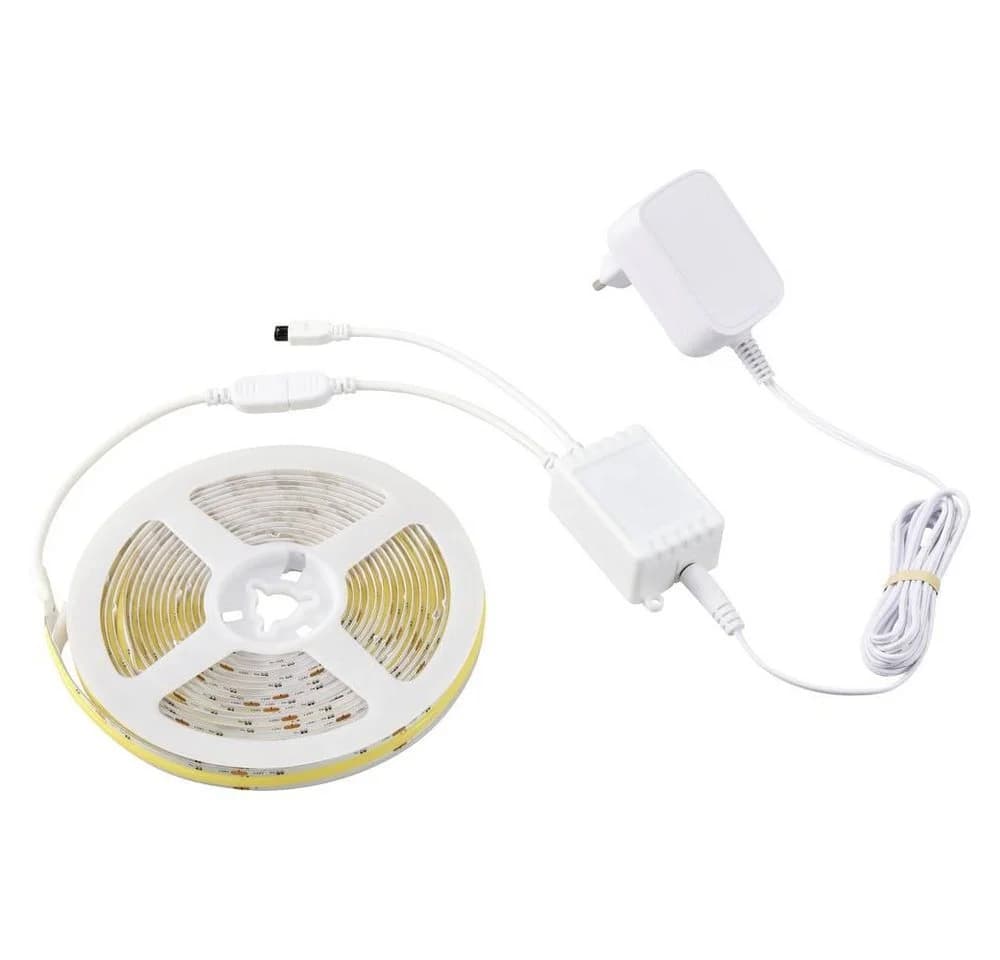 Sygonix LED-Streifen 5m Warmweiß bis Tageslichtweiß