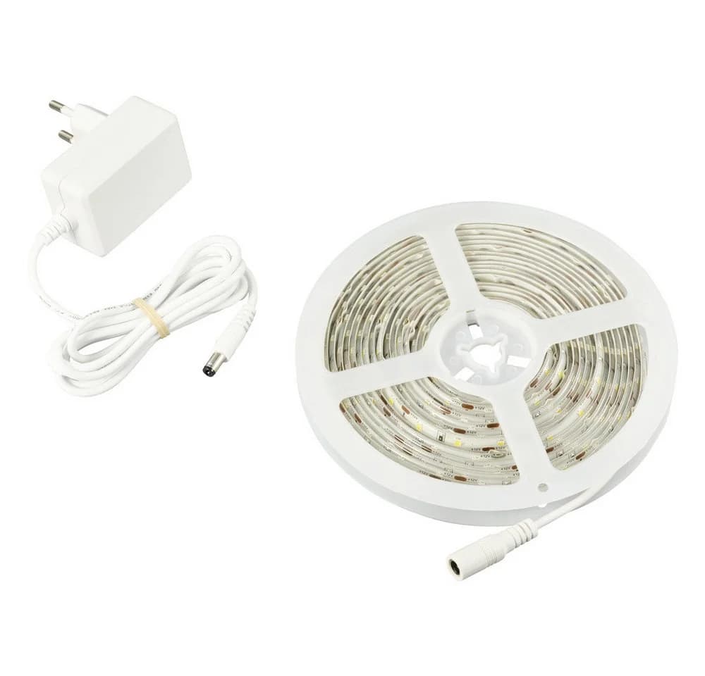 Sygonix LED-Streifen 5m Kaltweiß 12V/DC Komplettset - Bild 5