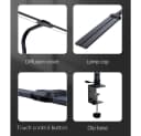 Sygonix Tischleuchte LED-Schreibtischleuchte mit Klemmfuß 24 W Bild 4