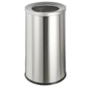 Elevar Abfalleimer 50 l Edelstahl Aluminium Silber Bild 1