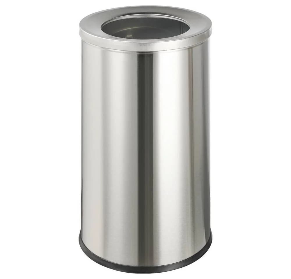 Elevar Abfalleimer 50 l Edelstahl Aluminium Silber