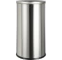 Elevar Abfalleimer 50 l Edelstahl Aluminium Silber Bild 2